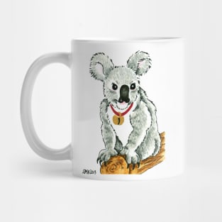 2013 Holiday ATC 13 - Koala with Sleigh Bell Mug